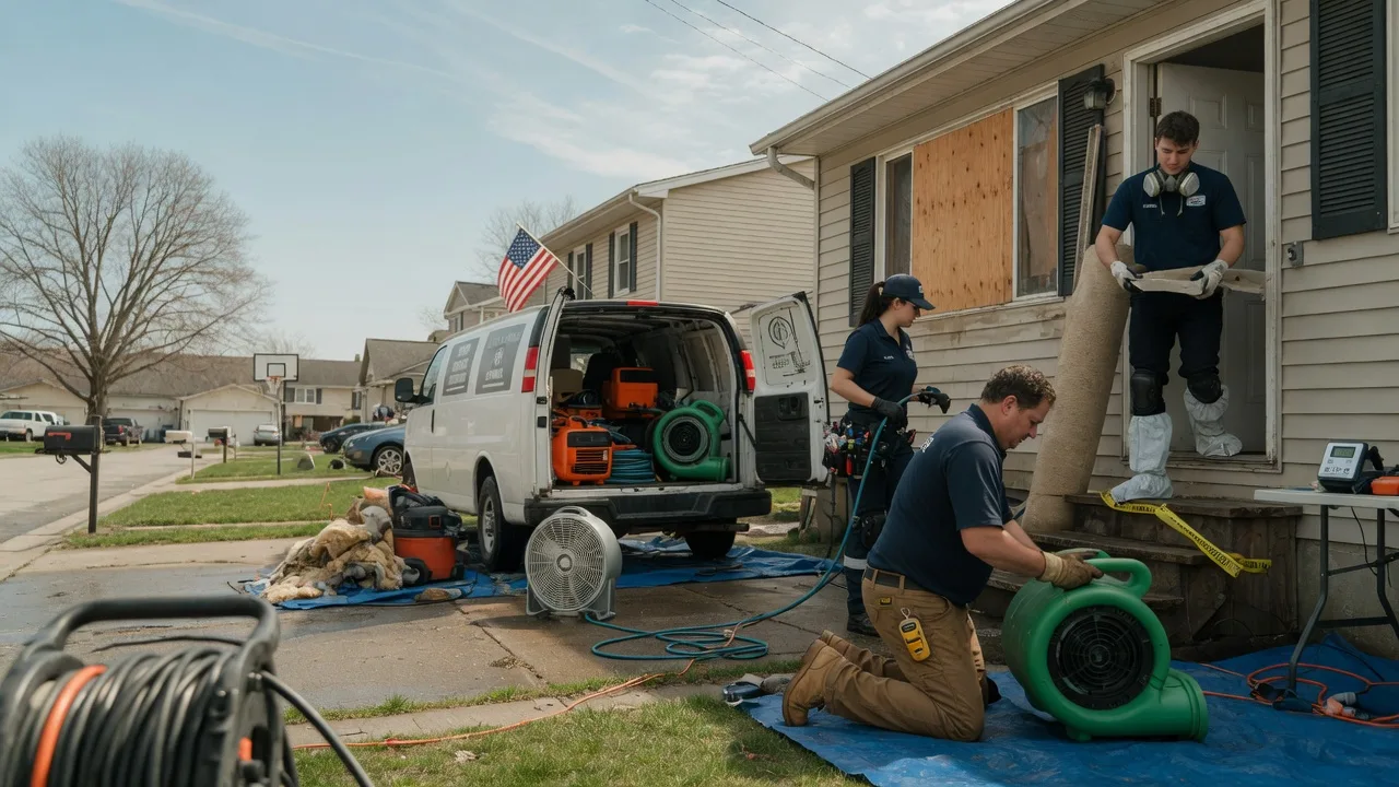 Water Damage Restoration in Summerfield, KS near me